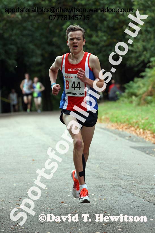 Mens under-17s ERRA Road Relays, Sutton Coldifield, Birmingham. Photo: David T. Hewitson/Sports for All Pics